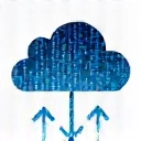 Data Plans and Packages category icon showing a data cloud with arrows