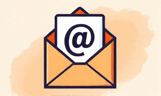 Email icon with an envelope